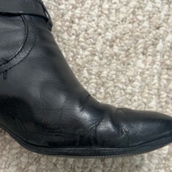 TORY BURCH RIDING HEELED KNEE HIGH BOOTS - Picture 11 of 16